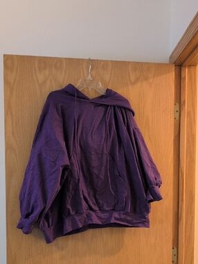 Manners London Oversized Hoodie Purple Size 1